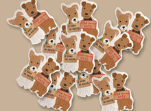 Load image into Gallery viewer, AAPI FUNDRAISER - Protest Pups Stickers