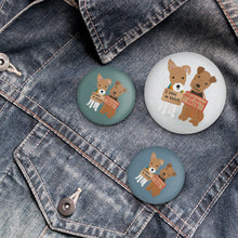Load image into Gallery viewer, AAPI FUNDRAISER - Protest Pups Button Pins