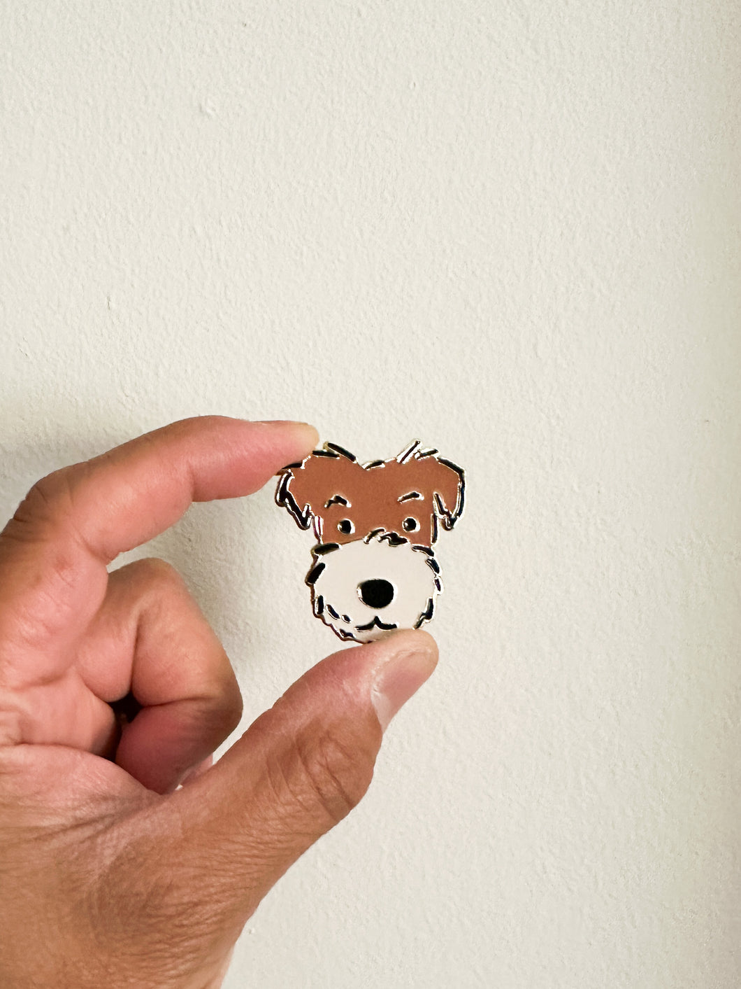Wire Fox Terrier Enamel Pin (Limited Run)