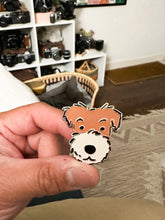 Load image into Gallery viewer, Wire Fox Terrier Enamel Pin (Limited Run)
