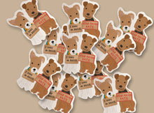 Load image into Gallery viewer, AAPI FUNDRAISER - Protest Pups Stickers
