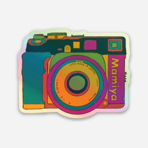 Mamiya 7 Holographic Sticker [limited amounts]